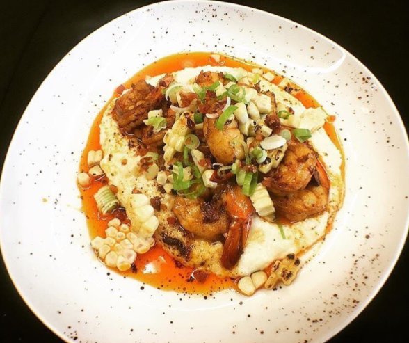 tasteofmex's tweet photo. We are proud to welcome @SyscoLA as Presenting Partner of #TOM2016! Their BBQ shrimp, ghost pepper grits, roasted corn & scallions! #SyscoLA https://t.co/nvRpLLkwQn