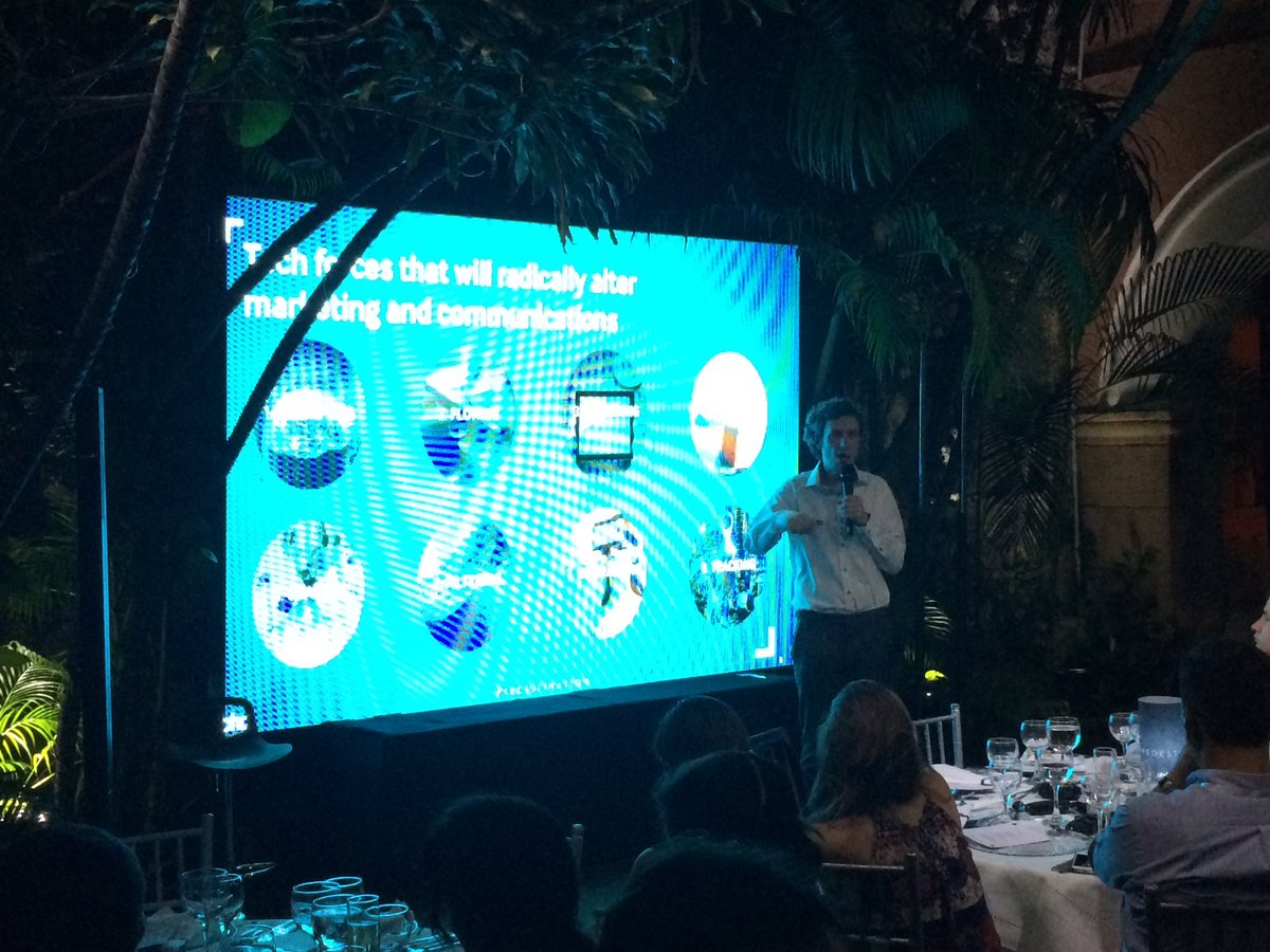 Malcolm Devoy...Predestination...the 12 Tech Treds that will influence our lives! @phdworldwide #CartagenaInspira