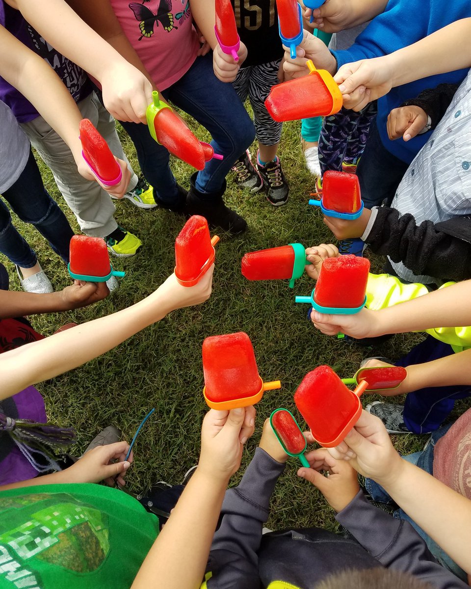 AxtonElemSchool's tweet photo. 2nd grade turned liquid matter into solid matter!! #makingexperiences #hcpspride https://t.co/e3CmR1R1o4