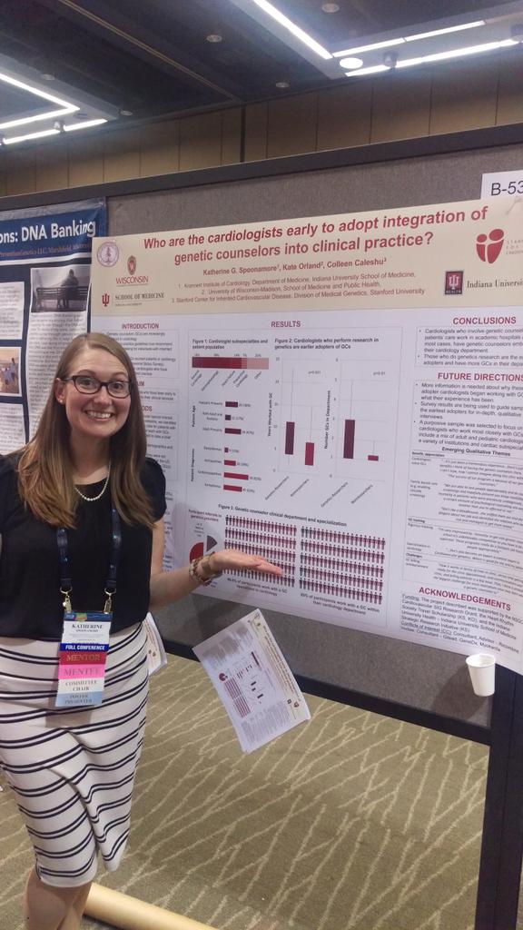 CardioGC's tweet photo. Great work from SIGster @JKSpoonAmore and other @CardioGCs ! #NSGC2016 https://t.co/tpS6LGvgVZ