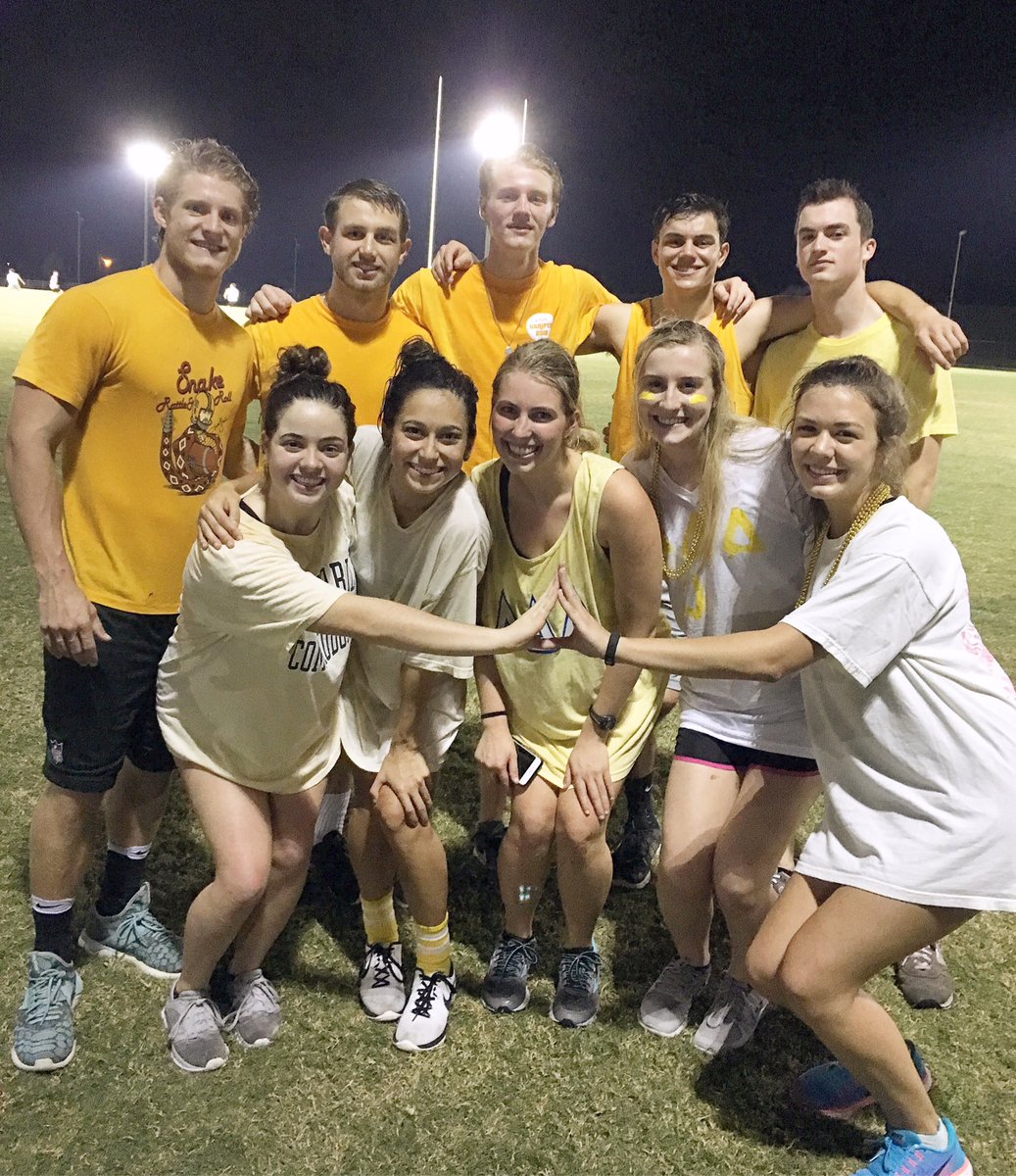 TriDeltaLSU's tweet image. GEAUX TEΔM!! so proud of our members who competed in the Greek Olympics last night! S/O to our hoco partners, @LSUPikes, for rocking it! 🏆🏅