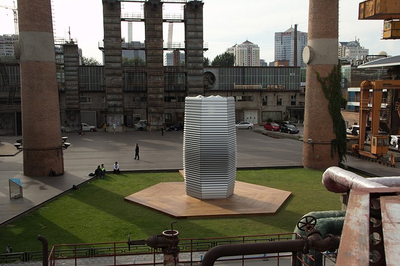 designboom's tweet photo. this 7-meter-high structure as the largest air purifier in the world https://t.co/lVtGfdcave https://t.co/PCc4OTv6A1