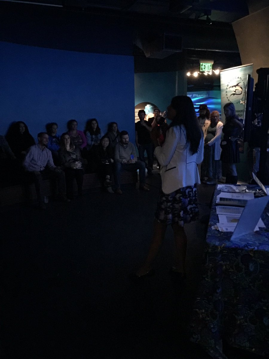 Team_ORF's tweet photo. Super fun first round of shark trivia. One more round in a few minutes! We're talking all about the dark and mysterious lost sharks! https://t.co/SJ3OV3drRi