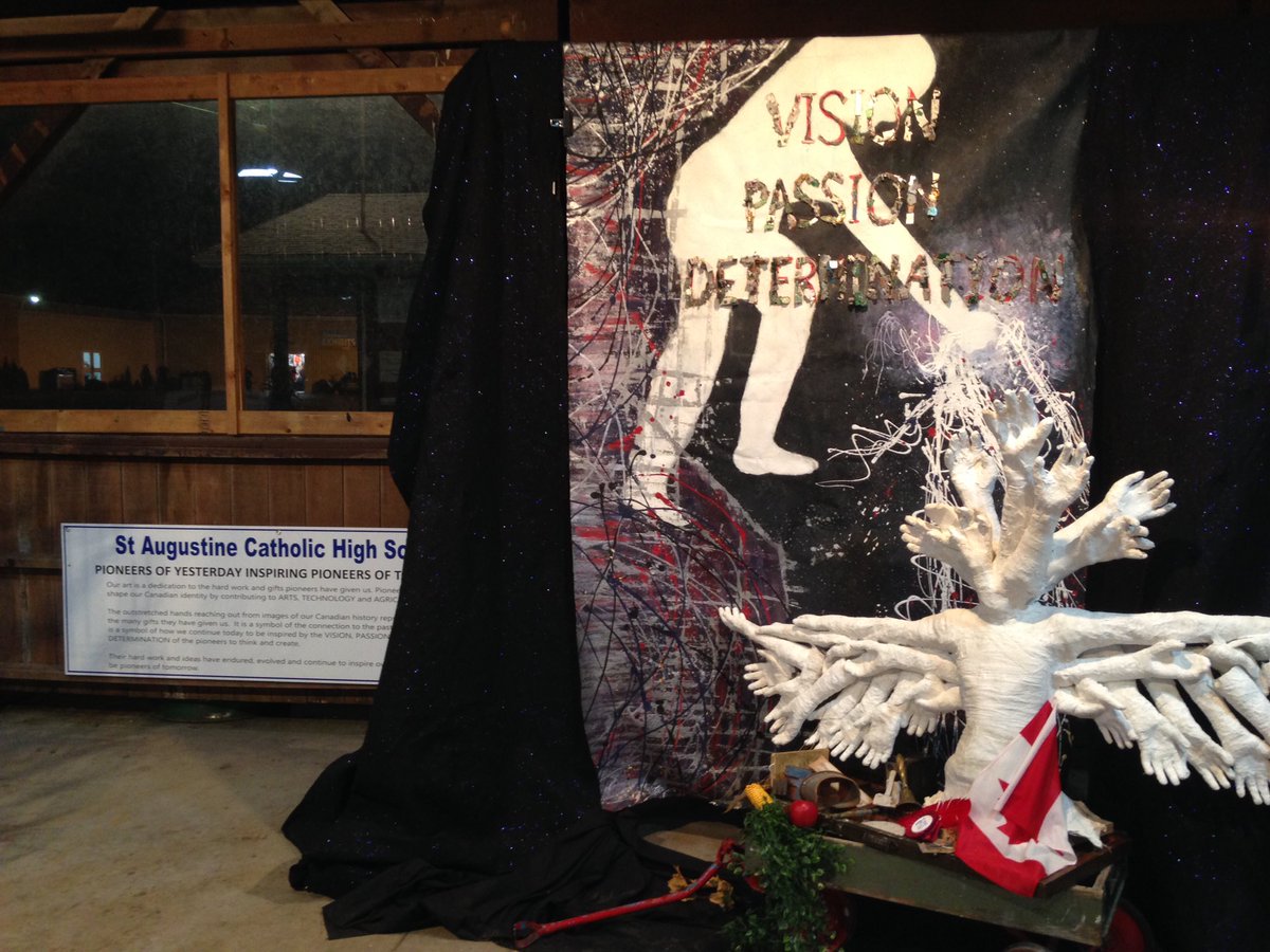 Keltool's tweet photo. Vote for your favourite high school art piece @markhamfair in support of @MSHospital @YRDSB @ycdsb #mdhs #sdss #buroakss #StAugustine https://t.co/VxK6HjsE6r