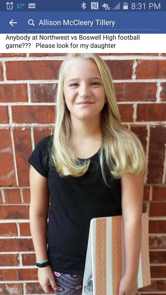 kimhays1212's tweet photo. Please help us find this student. She is missing. Saginaw area. https://t.co/0aF2qIni6B
