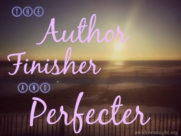 Some deep truths to ponder as you fall asleep tonight. #AWidowsMight #widow #GodsWord #AuthorAndPerfector #hewrotemystory