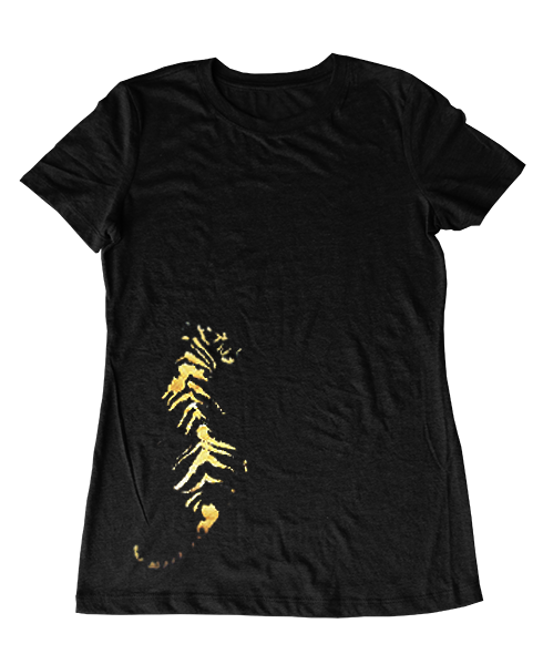 AnimalsAnonym's tweet photo. Tiger Women's Tee - Gold Foil https://t.co/zt0BKycX4G #animalsanonymous #endextinction https://t.co/7p38jBPz5p