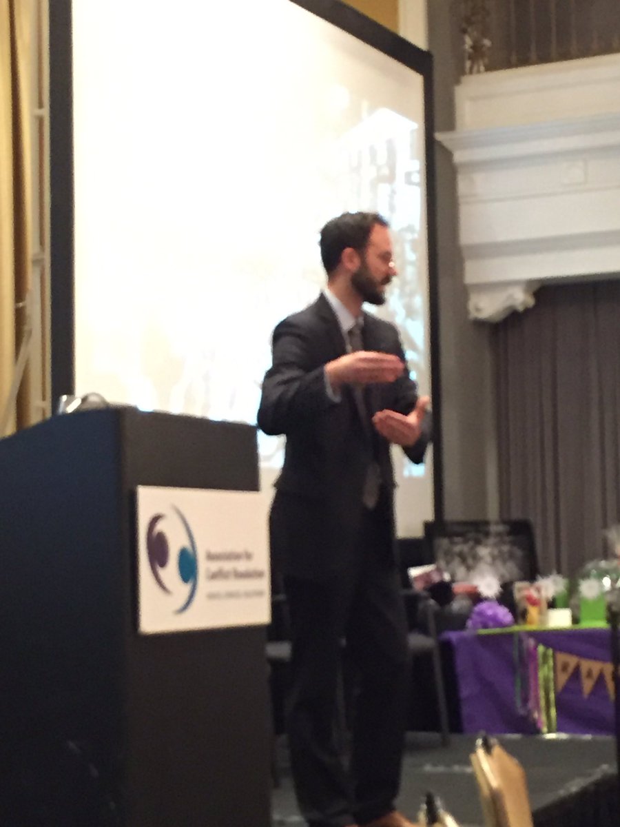 CreightonNCR's tweet photo. @TrustDCP Bill Froehlich @ACRgroup New Voices mesmerizing the audience. https://t.co/n5kUb4sEcO