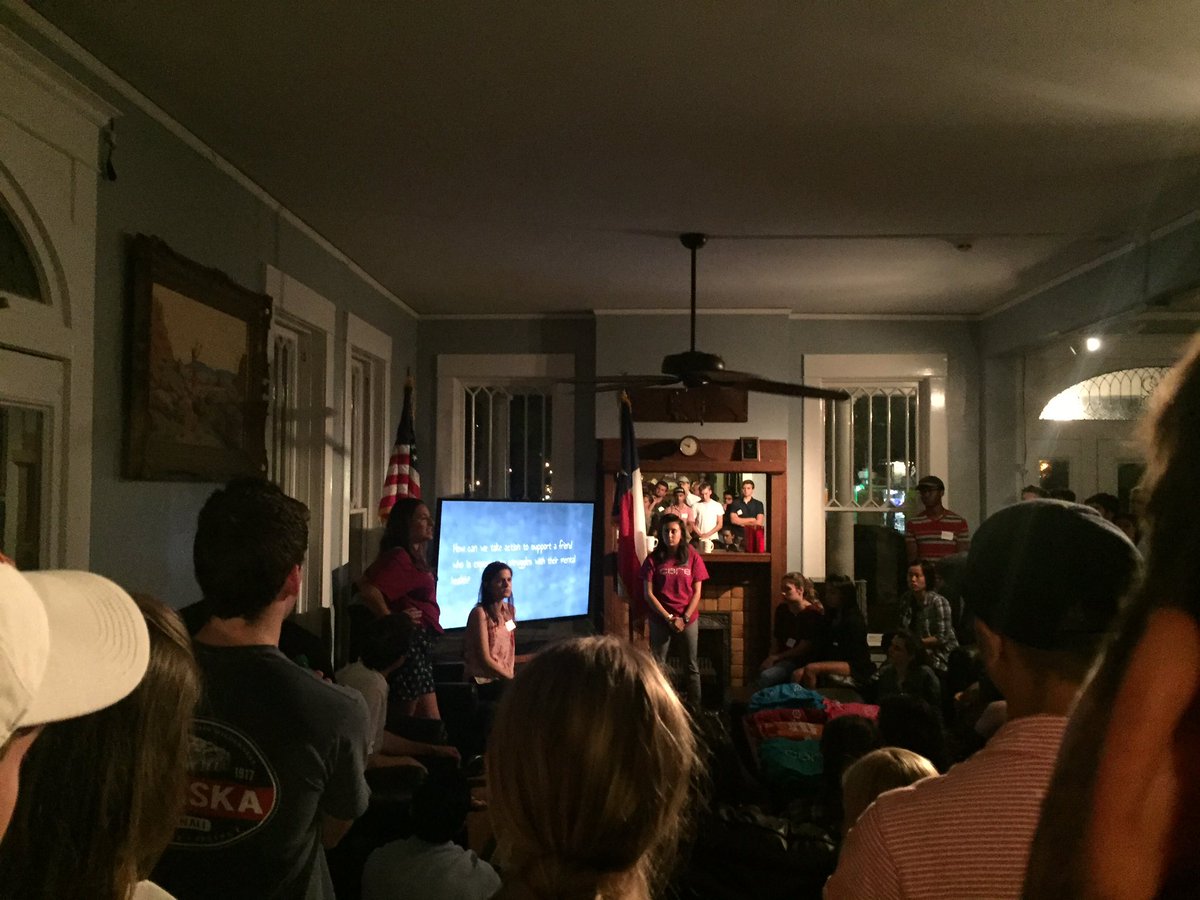 TejasClub's tweet photo. Thank you to @UTspitshine and @UT_CMHC for an incredible Coffee on "Connecting Friends to Care" as a part of Suicide Prevention Week. #UTSPW https://t.co/MkYXTCo6iR