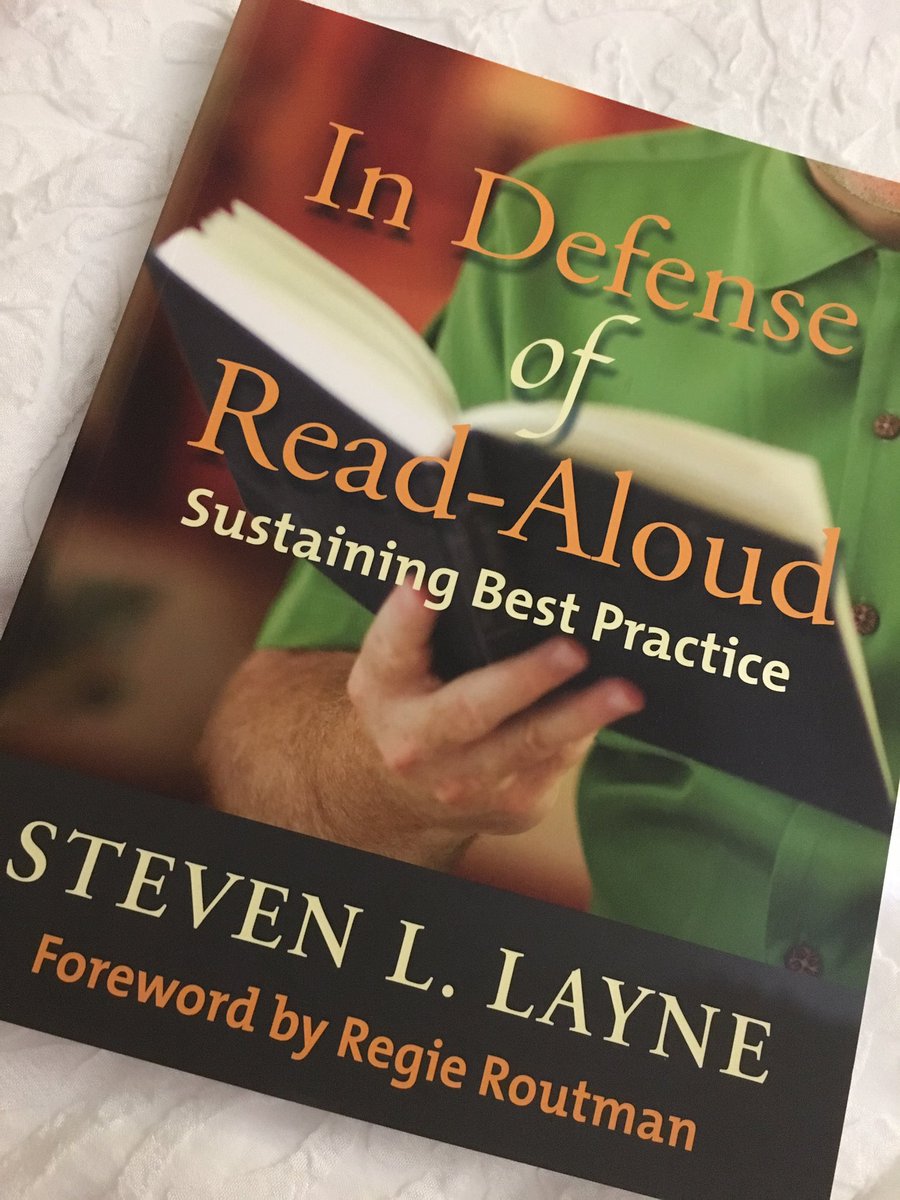 RobinHalicki's tweet photo. My love for reading aloud to my students has been validated!! It was great to hear Steven L. Layne speak!#futureready204 #DefendReadAloud https://t.co/p6MyyCzGl3