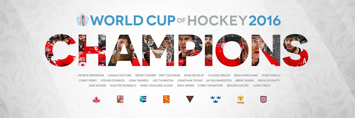 NHLPA's tweet photo. .@Bmarch63 made it 2-1 with less than a minute left. Team Canada are the World Cup of Hockey Champions! #WCH2016 https://t.co/sGnXsYhhvz