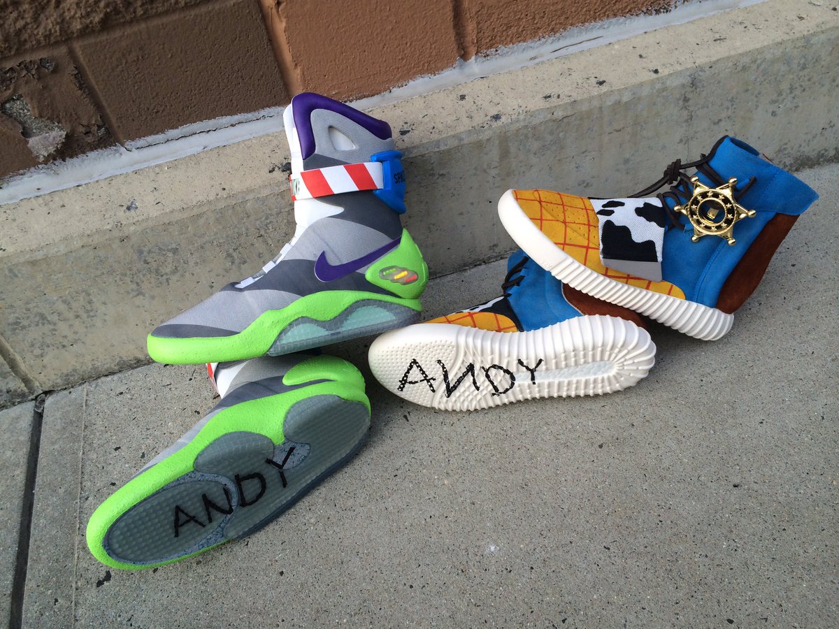 toy story custom vans