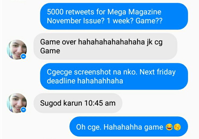 Piyaaang19's tweet photo. Goodluck to me! 😂💙 Thanks @HNYCRBNS 😂😂😂 https://t.co/aFqb4jVhRt