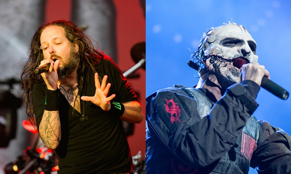 rocksound's tweet photo. Listen to that awesome Korn and Corey Taylor collaboration. https://t.co/KWpEzrkiUZ https://t.co/3KyanwQlEj