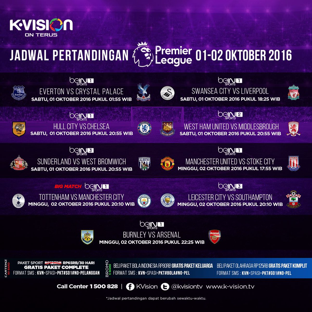 ON_kvision's tweet photo. Awal bulan, langsung disajikan yang seru-seru..jangan sampai lupa mengaktifkan paketnya yaah #OnTerus https://t.co/mYRLJ4Sn5I