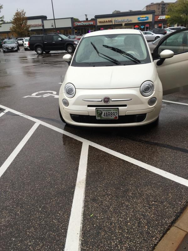 sisusledge's tweet photo. I confronted this guy for parking in 2 #handicapped spaces https://t.co/eO5W85spTo