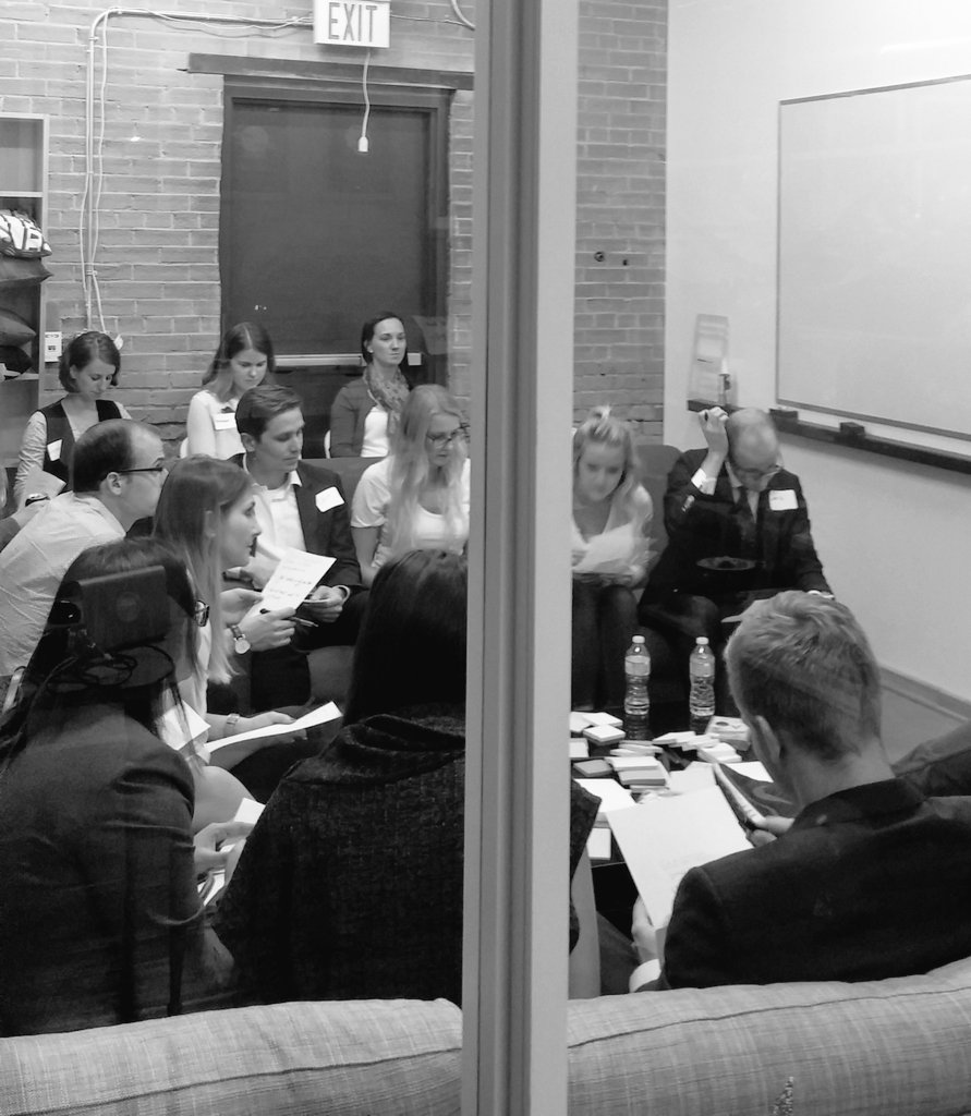 MyrnaKhan99's tweet photo. Thanks @mbrechtel at Berlin Ad &amp; PR for hosting @myunitedway millennial focus group. Amazing energy and insights! #uwgiver @misssarahchan https://t.co/n3qRloYmjn