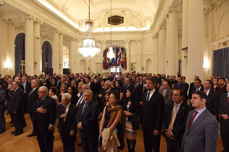 armembusa's tweet photo. Yesterday we had the #Independence25 diplomatic reception with over 500 colleagues & friends. Check 4 more photos at https://t.co/UaRDr5RGq5 https://t.co/kMo3uxEFcZ