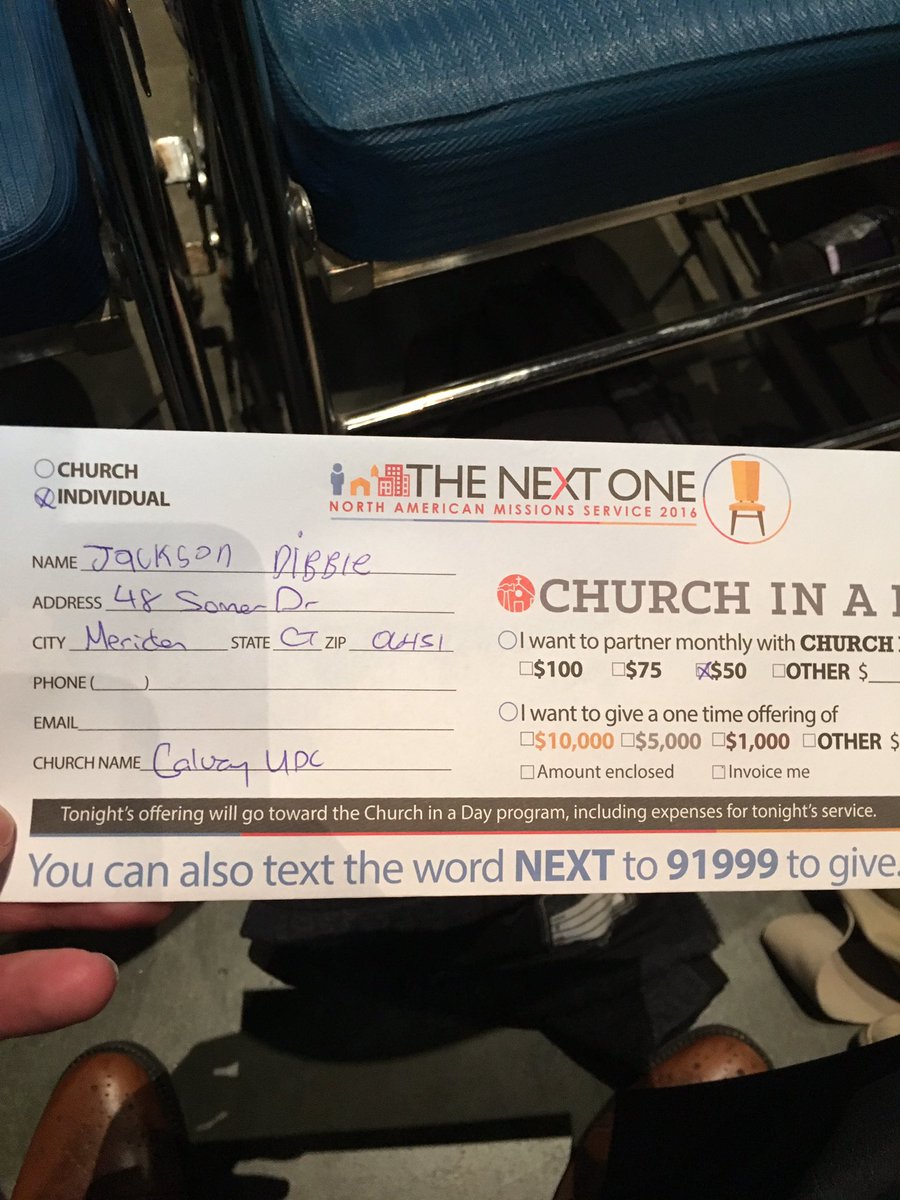 DanDibble's tweet photo. Tonight my 8 year old son felt to give $50, which is more that he has. God will bless him! @jimmytoney https://t.co/esgJf7cP0G