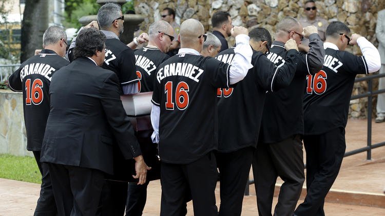Jose Fernandez remembered at funeral for big personality and fun-loving spirit