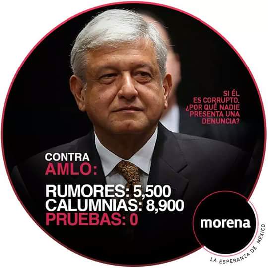 Lupis53's tweet photo. __  #AMLO_2018  __ https://t.co/QmYGLFqAFS