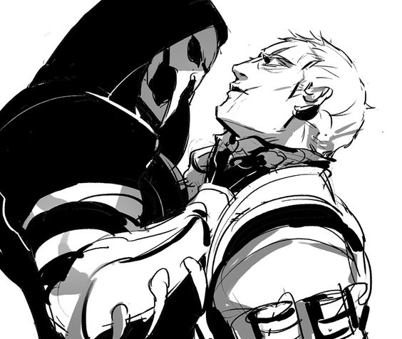 "Just fucking kiss already" #Overwatch