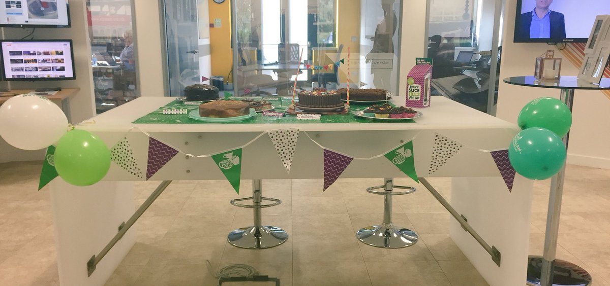 k3retail's tweet photo. We're ready for the tasting to begin 😋🍰 #MacmillanCoffeeMorning #CoffeeMorning #BehindK3 https://t.co/NX1Wz78em9