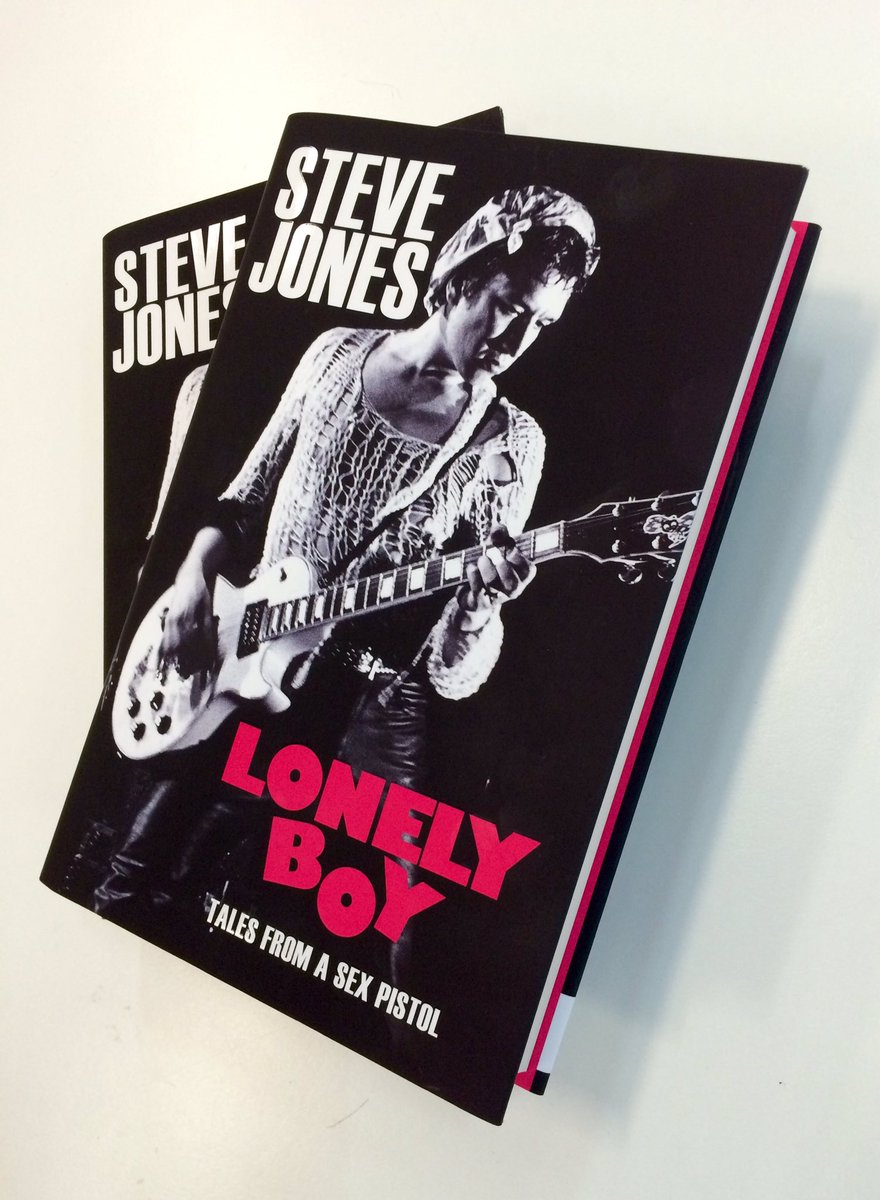 JasonArthur01's tweet image. Never mind the bollocks, here's @JonesysJukebox's autobiography. Stunning finished copies just in. Can't wait for publication in November!