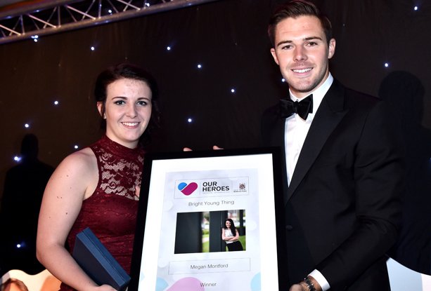 CVQO's tweet photo. Many congrats to Megan Montford a CVQO #dow2016 finalist and a member of @StaffsCadets for her Our Heroes Award
https://t.co/DRONcfyY32 https://t.co/c4aiN9zT6R