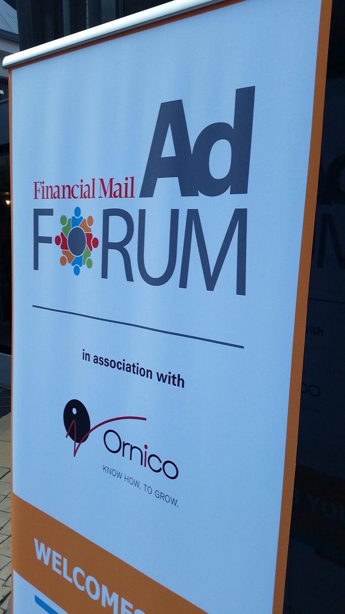 Excited to see <a href="/HavasJHB/">HavasJHB</a> CEO <a href="/LynnMadeley/">Lynn Madeley</a> in action <a href="/FinancialMail/">FinancialMail</a> #AdForum this morning <a href="/VegaSchool/">Vega School at Emeris</a>