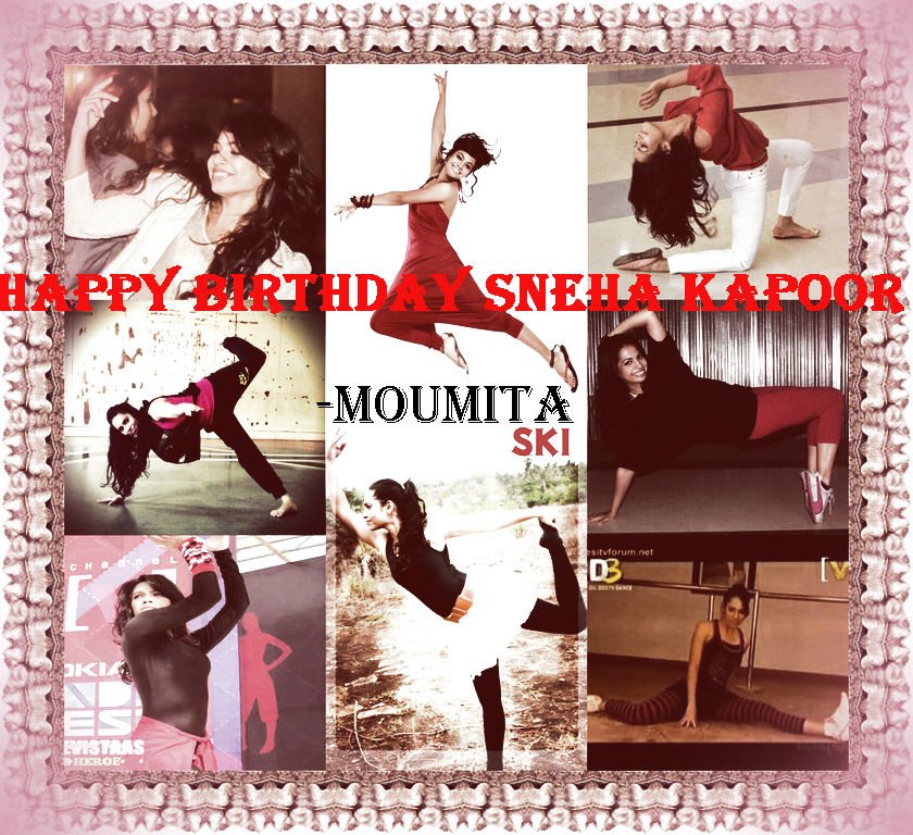 Sweet_Moumita's tweet photo. Wishing Happiest B'Day to my inspiration, my Love, my idol &amp; the Best Person alive..Hope you have a stupendous birthday @snehakapoorski <3 https://t.co/A2aoKS5RI3