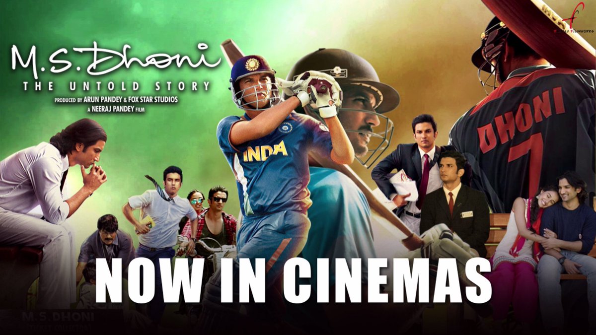 FridayFW_FC's tweet photo. Share your reviews using #MahiMaarRahaHai &amp; show your support for #MSDhoniTheUntoldStory! Booked your tickets yet? https://t.co/yWUdcRX378 https://t.co/RH5jCIG4d6