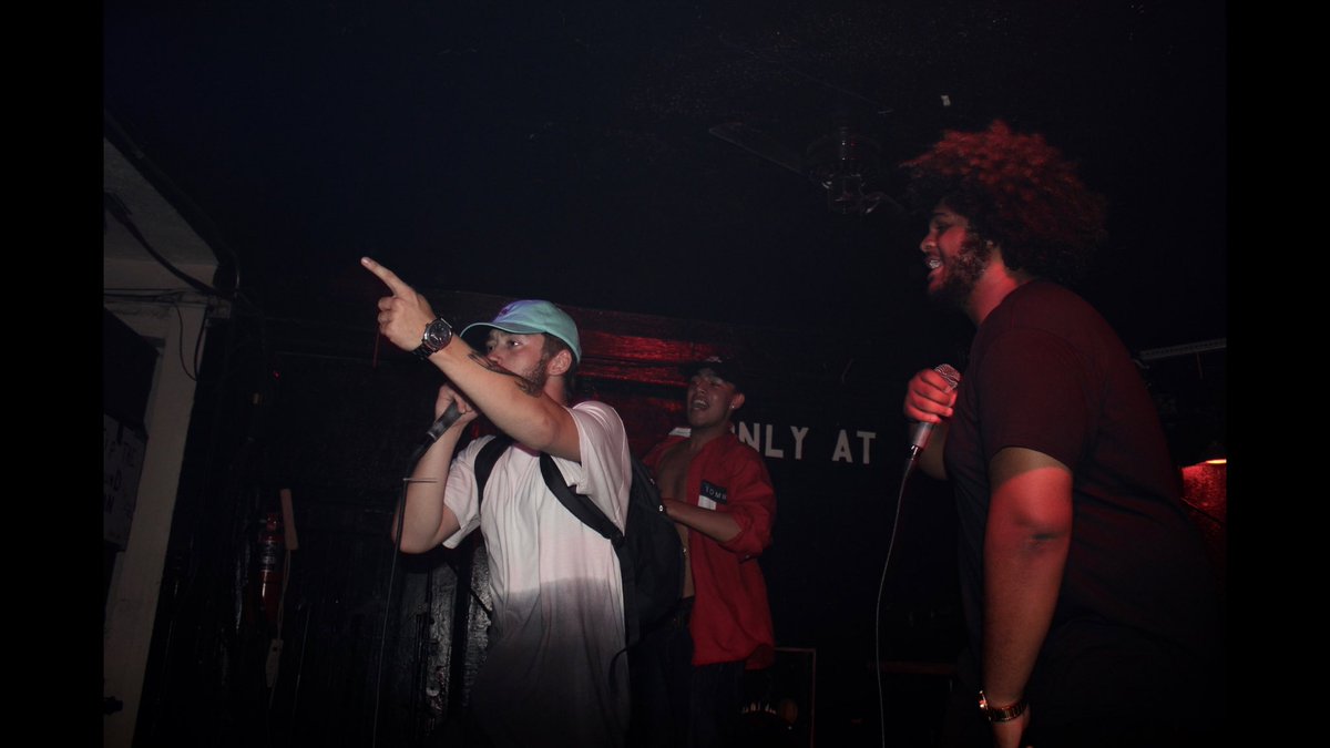 KingKyrm's tweet image. Throwback to my first concert l, words can&apos;t describe the feeling you get when your feet step on that stage and you grab a mic #TidalWaves