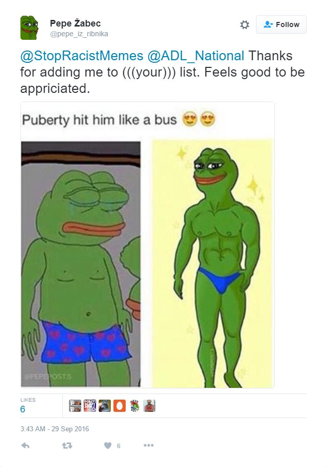 StopRacistMemes's tweet photo. #Exposed @pepe_iz_ribnika https://t.co/2Y1g8nQ6vy