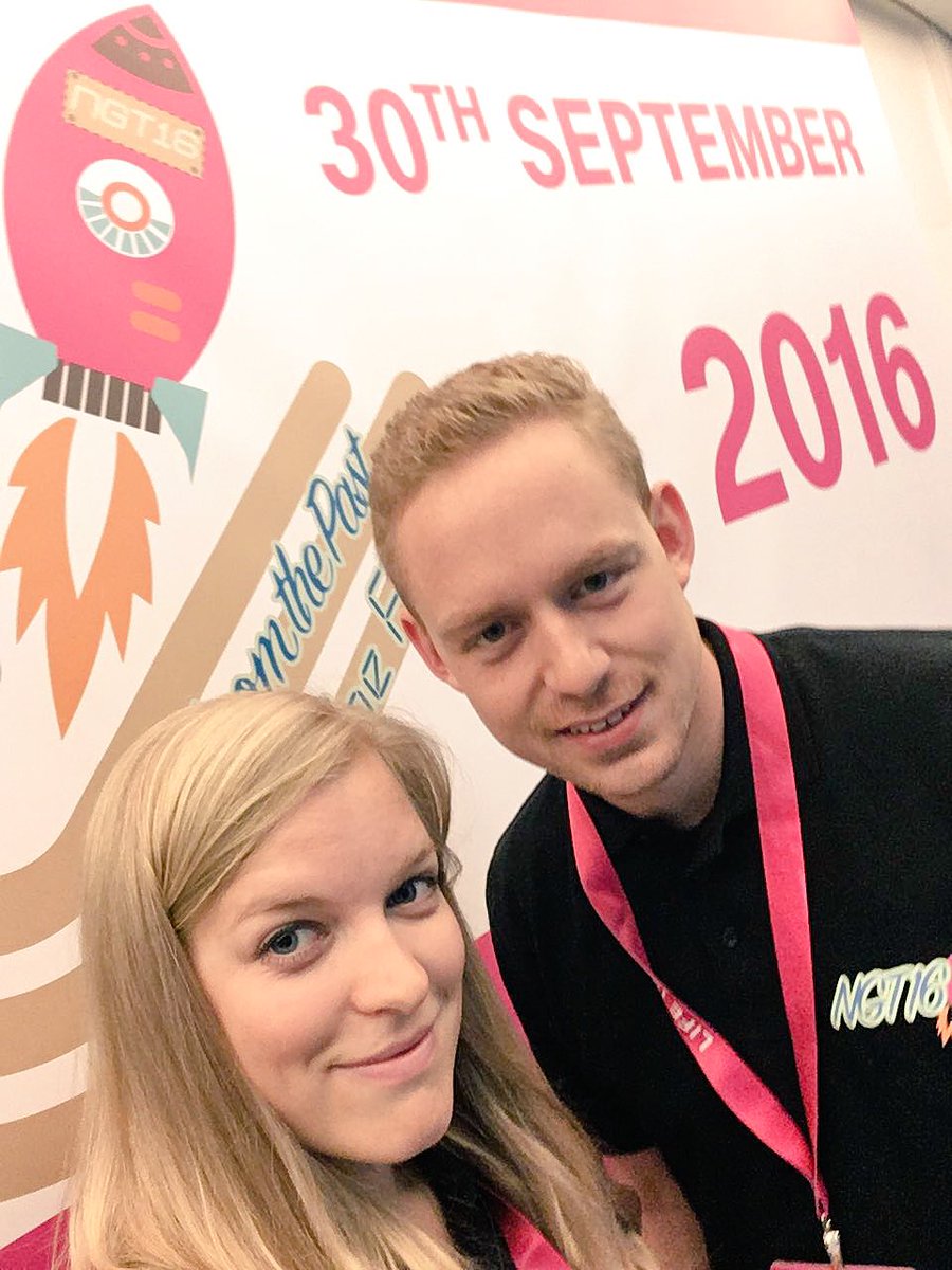 TelekomKarriere's tweet photo. Annalena & Daniel nehmen Euch heute mit: Many greetings from Bonn. Welcome to the event #NGT2016 - Next Generation #Telekom. ๐ #telekomwall https://t.co/QTHrc6vQYG