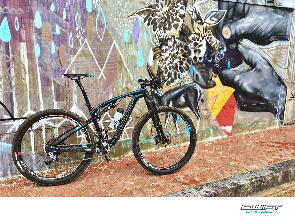 The #SwiftCarbon #EvilTwin. A confidence inspiring competition machine that's as amazing to ride as it is to look at! #design