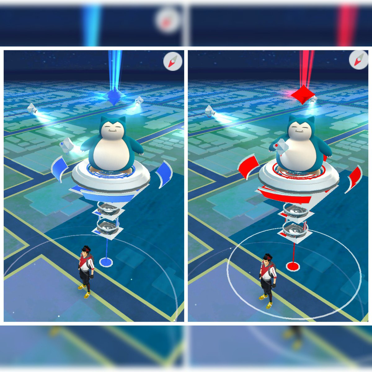 Sir_Nilo's tweet image. Before &amp;amp; After. #TeamValor #ValorClub #ValorPride