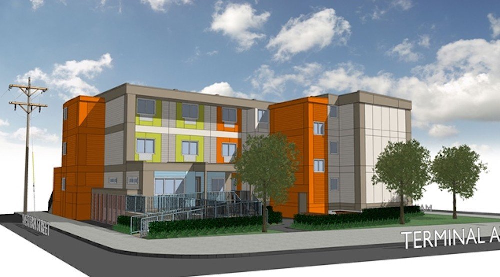 Vancouver's first temporary modular housing project to be completed spring 2017