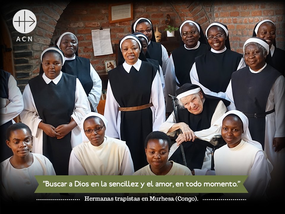 acn_int_es's tweet photo. RT Regálame una oración y un amén por estas religiosas del Congo, para que el Señor bendiga aún más su labor. #ACN #PrayWithACN https://t.co/52T6DaUHNu