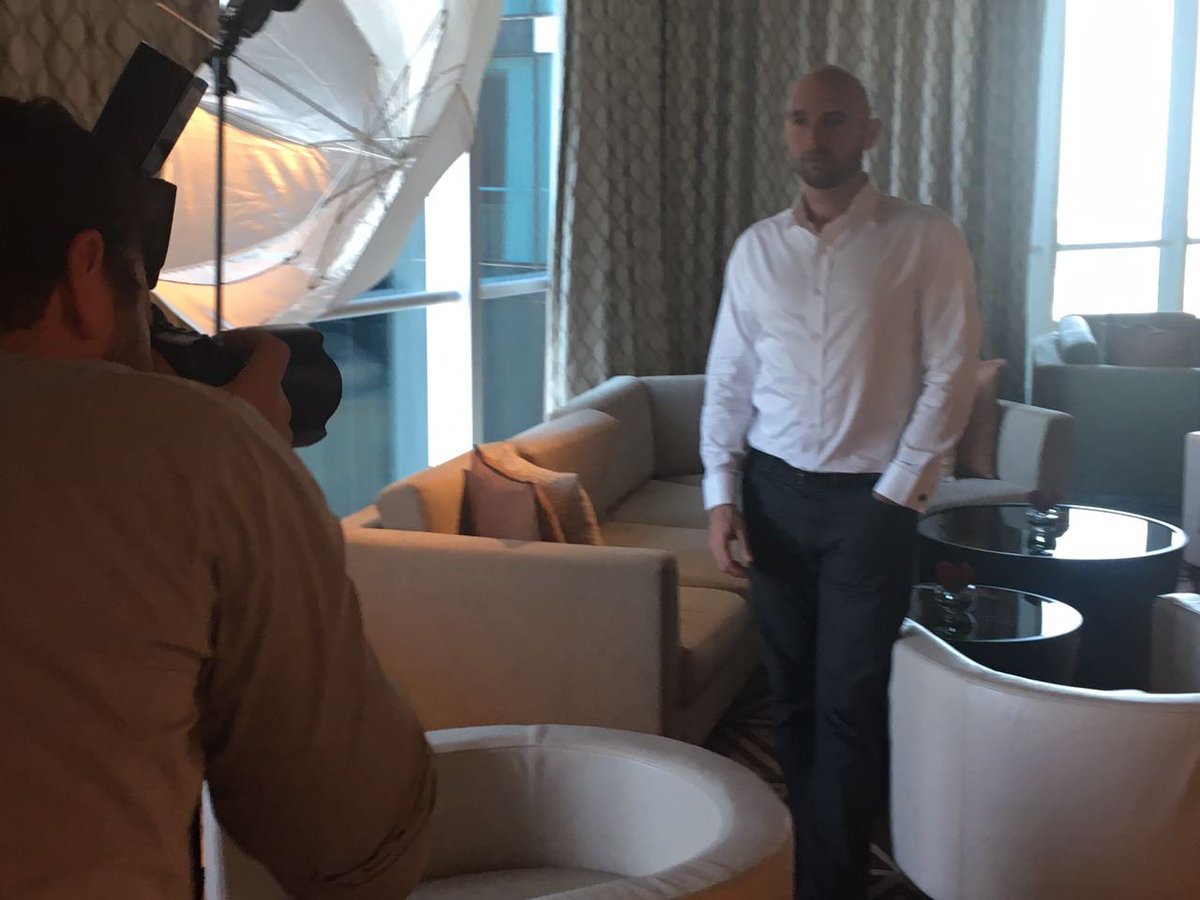 LaingCallum's tweet photo. Posing for pics for one of the biggest International media newspapers in #UAE last week thanks to @whitewaterpr https://t.co/6PaUqy1vz8