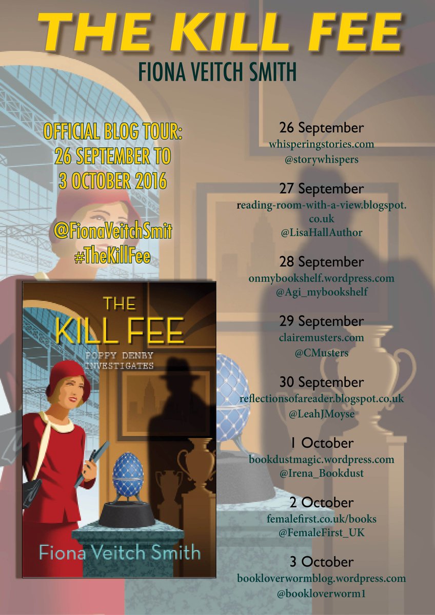 LeahJMoyse's tweet photo. ** BLOG TOUR ** #TheKillFee by @FionaVeitchSmit https://t.co/xgN3tN1ty7 @LionHudson @RhodaPR2013 https://t.co/kd1isAFXLX