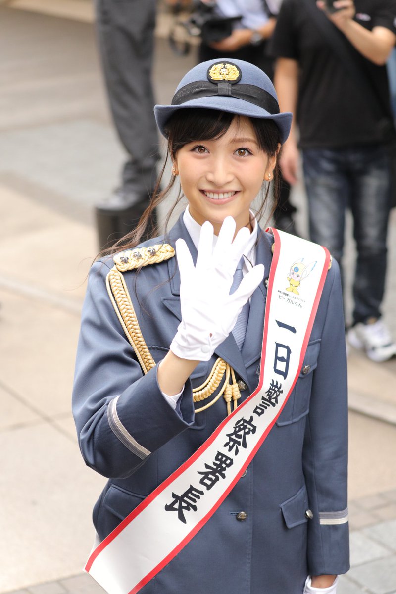2016.9.30 秋の全国交通安全運動 元町パレード 一日署長 横山ルリカ