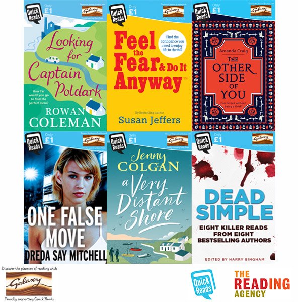 We're delighted to announce the six brand new <a href="/Quick_Reads/">Quick Reads</a> titles for 2017, published on 2 Feb ow.ly/pLCO304IcSx