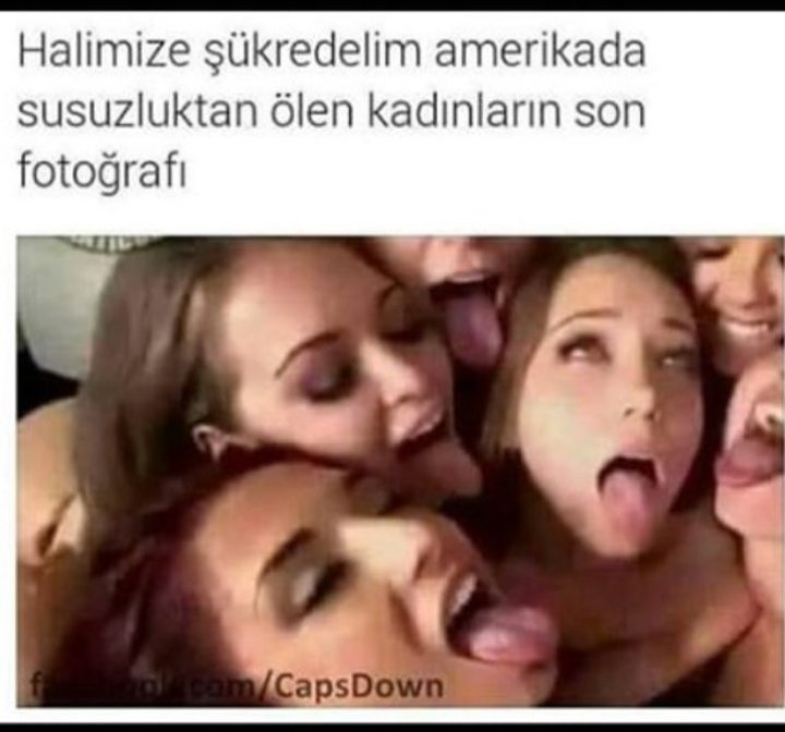 canaras2334's tweet photo. Sukur edin halinize kizlar 😁😂😂 https://t.co/2qbRxCBGEa