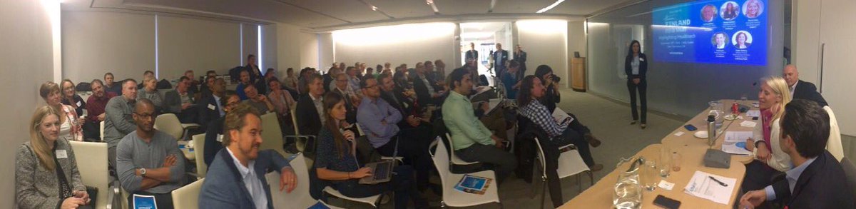 Tonxu's tweet photo. Another full house Finnish pitching night at K&L Gates. @SVForum @Tekesfi @teamfinlandfi @FinlandHealth @health2con #TekesUSA https://t.co/iJSl6vihst