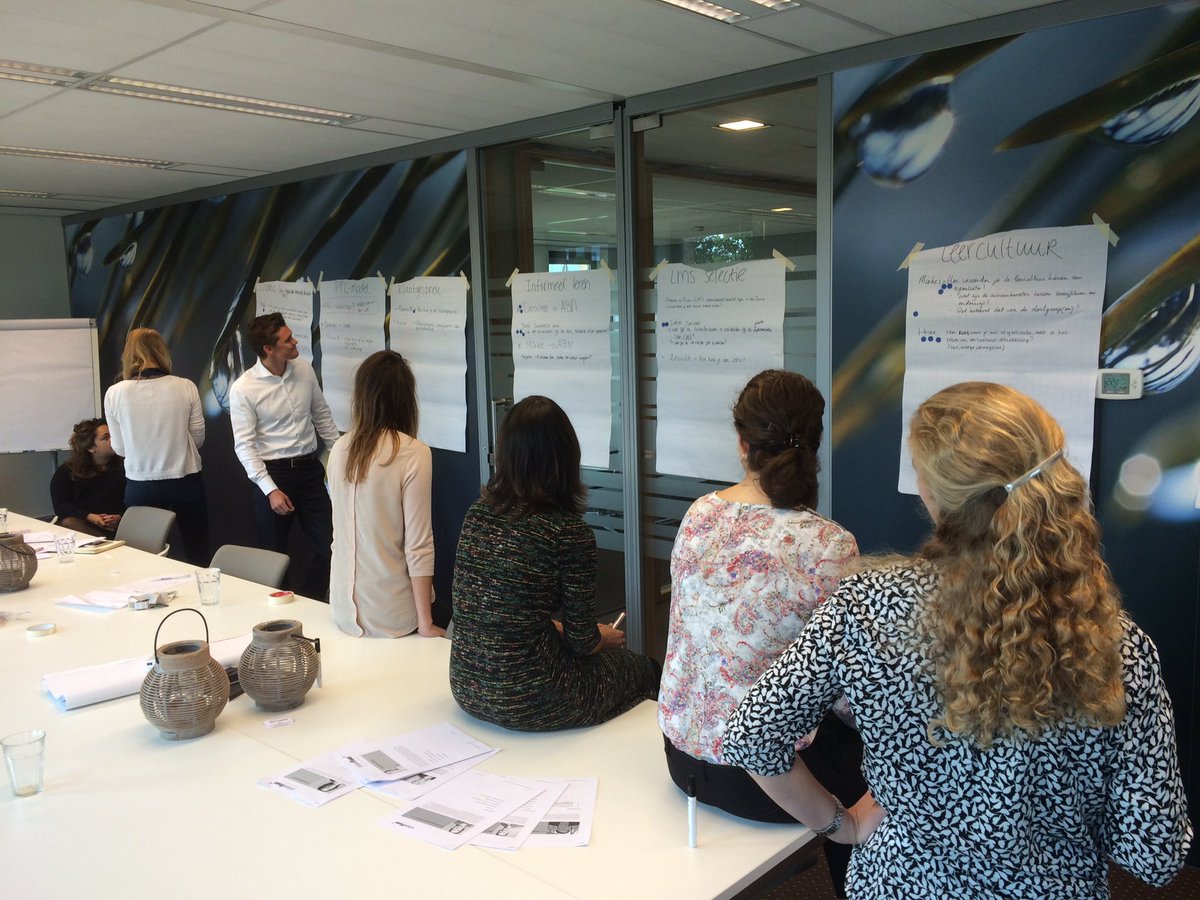Onze ochtend staat in het teken van intern #kennismanagement