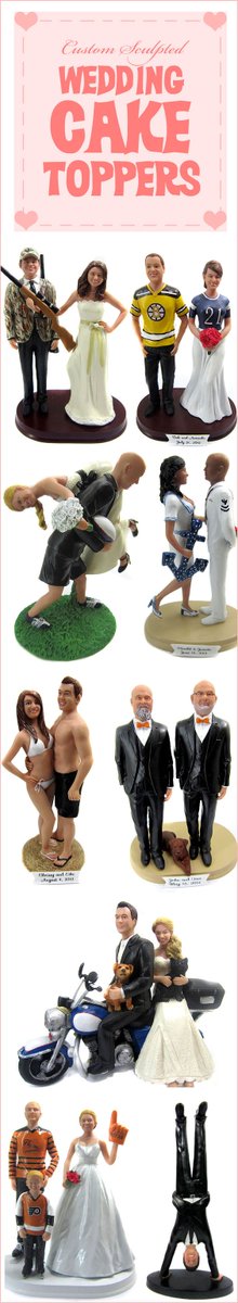 DorisWedding's tweet photo. Create a custom wedding cake topper that looks just like you! https://t.co/1boSnUlu1U