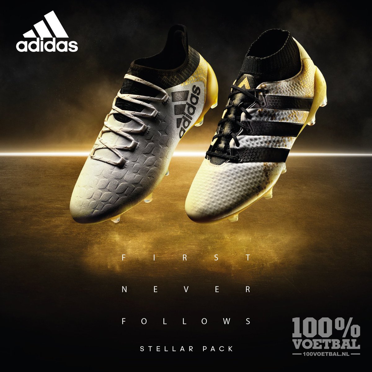 First Never Follows. The brand new Stellar Pack. Check 100voetbal.nl voor de gehele collectie.