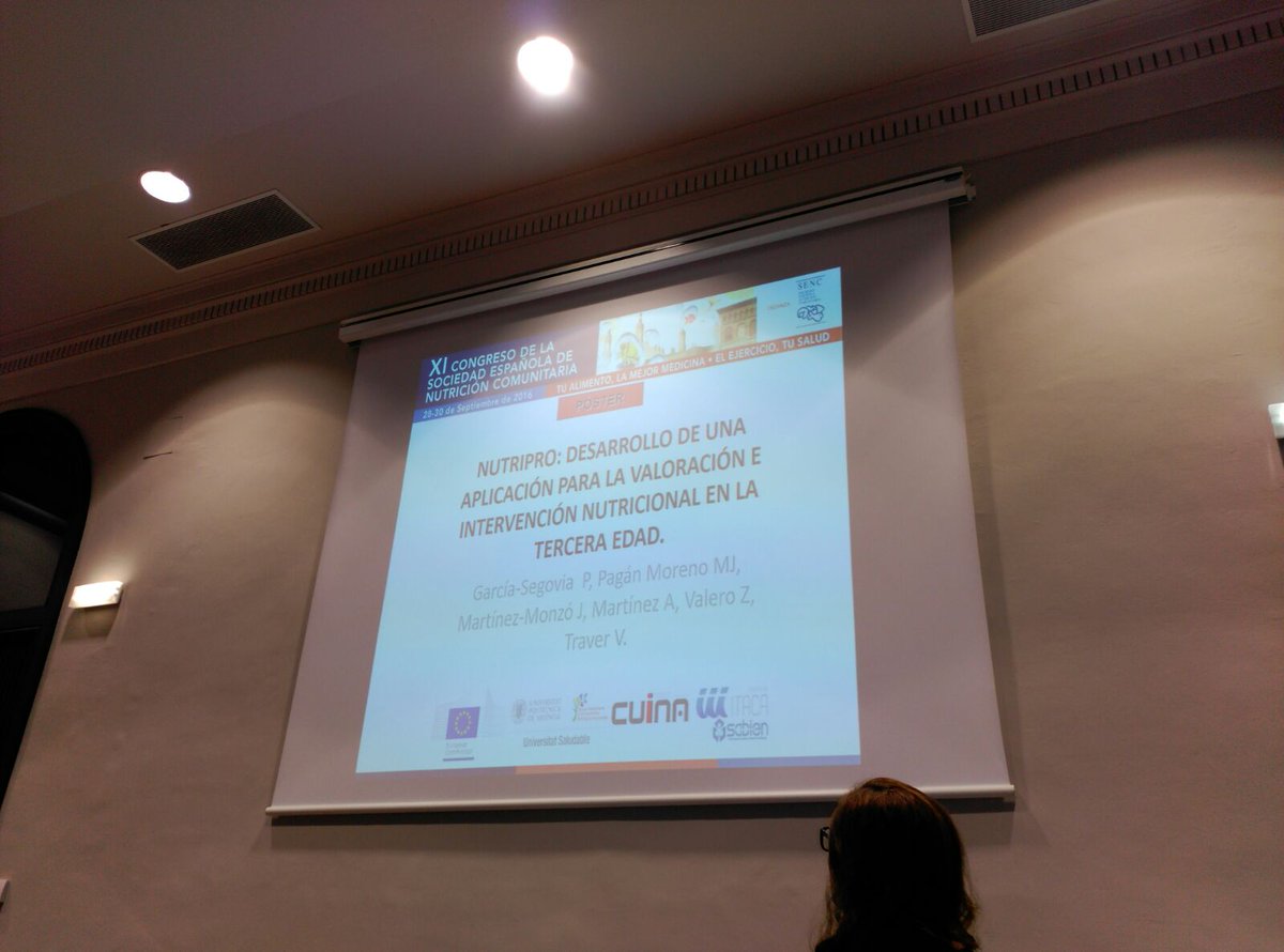 NutriProProject's tweet photo. @NutriProProject en el #CSENCZGZ2016 presentando los resultados obtenidos @SabienUPV @pugarse https://t.co/rkJQGvkea3