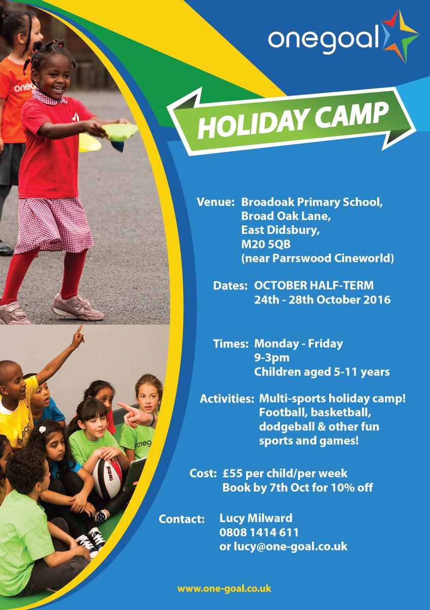 PaulKOneGoal's tweet photo. @GMPDidsbury pls RT Keep the kids active during oct half-term! We're playing football, basketball, dodgeball &amp; games.https://t.co/JWdOWxHm0q https://t.co/gdL2c49xMV